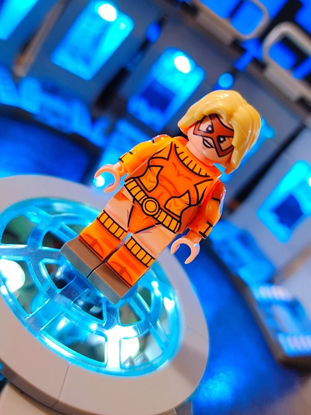 Terra Teen Titans Minifigure Lego Compatible